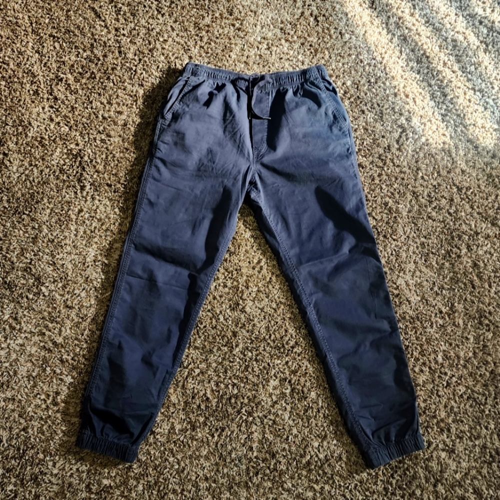 American Eagle Stretch Joggers Navy Mens Small NWOT
